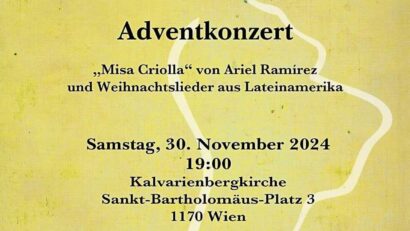 Plakat Adventkonzert 2024