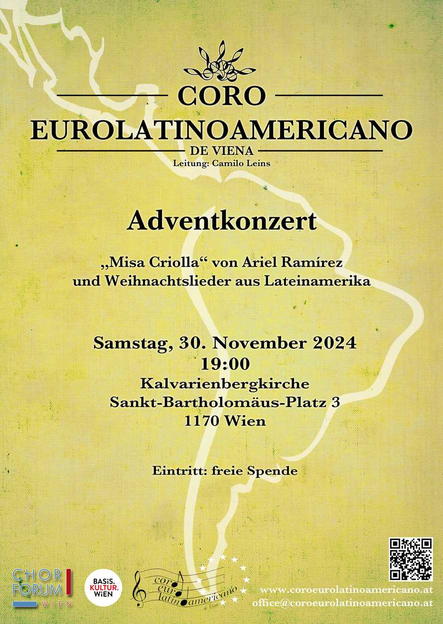 Plakat Adventkonzert 2024